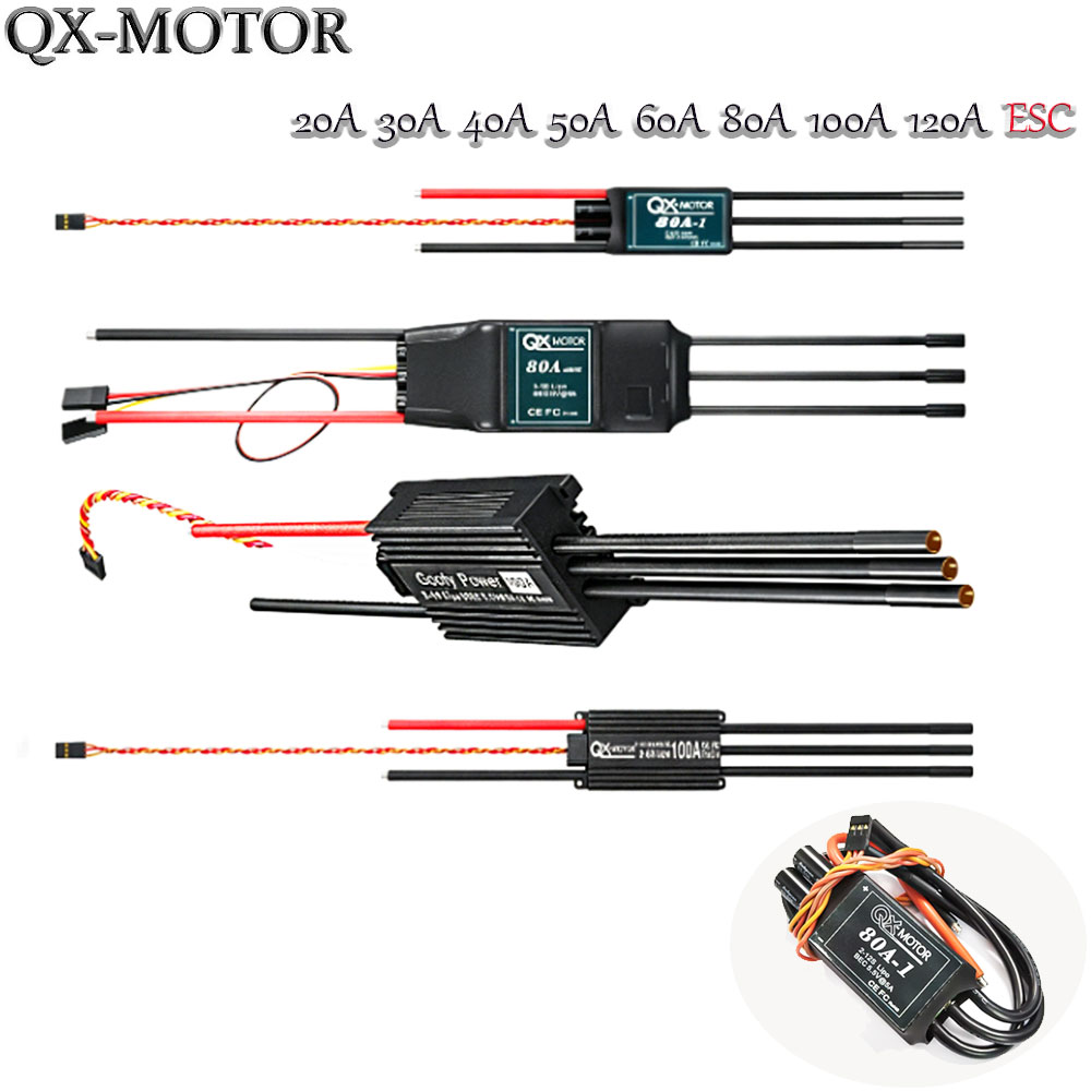 Rc Helicopter Parts - 20A-120A Fırçasız ESC Hız Kontrol Cihazı