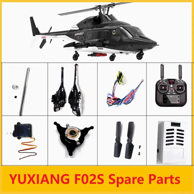 Rc Helicopter Nitro - YUXIANG F02S Airwolf RC Helikopter Aksesuarları