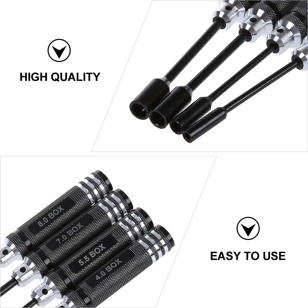 4 Parça Altıgen Soket Tornavid - Rc Helicopter Tool Kit incelemesi ve fiyatı