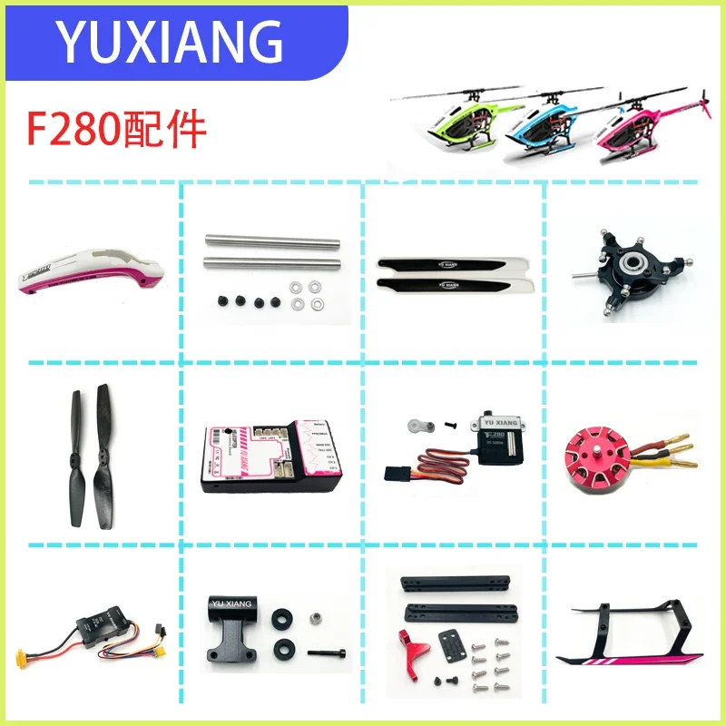 YUXIANG F280 6CH 3D RC helikop - Rc Helicopter Coaxial incelemesi ve fiyatı