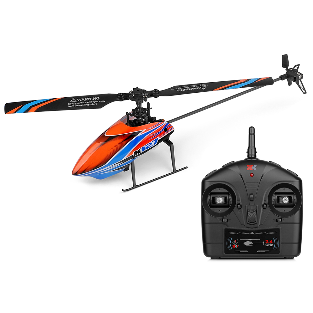 WLtoys XK K127 2.4G 4CH 6-Aixs - Rc Helicopter Blade incelemesi ve fiyatı