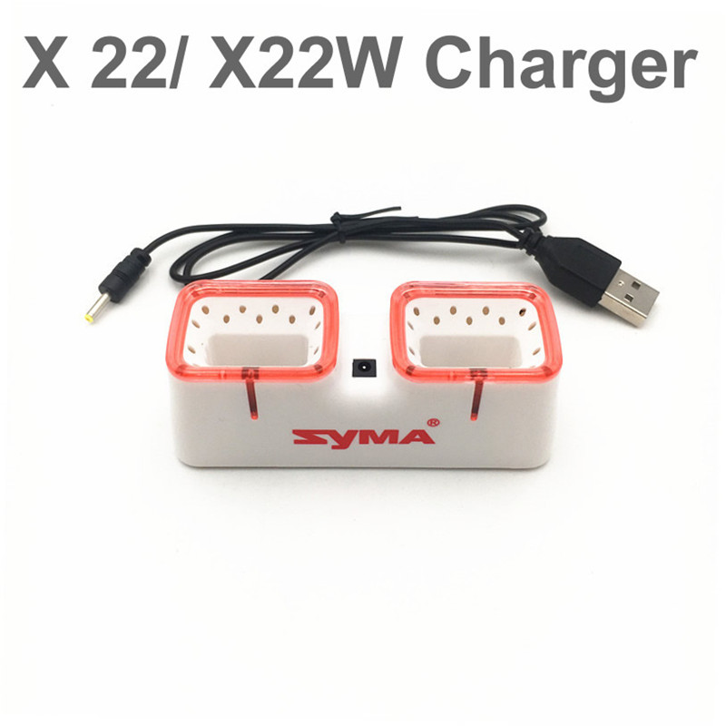 Syma X22 X22W Drone pilleri iç - Rc Helicopter Charger incelemesi ve fiyatı